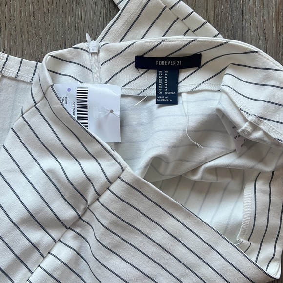 Pinstripe Mini Skirt - Picture 5 of 5